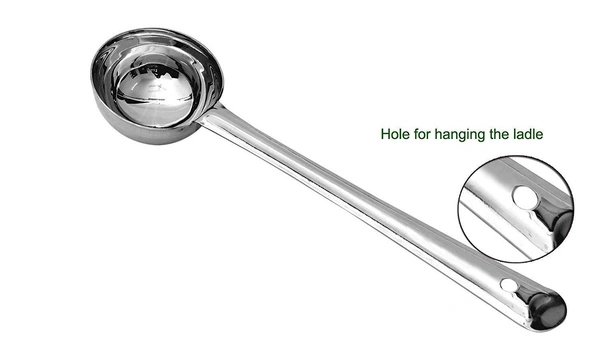 Dinnette Laddle for Kitchen (Pack of 1, 28cm) - Hiranagar, Kathua Jatwal