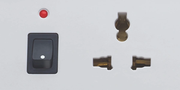 Bajaj 220V 4-Way Spike and Surge Guard with 2m Wire (White) - Hiranagar, Kathua Jatwal