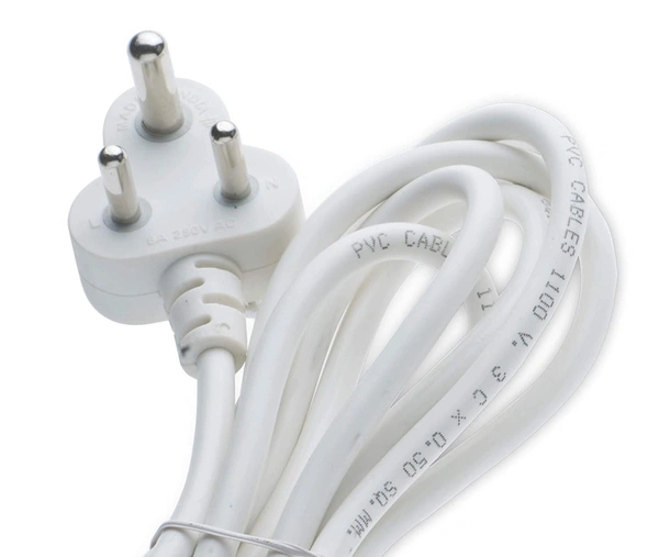 Bajaj 220V 4-Way Spike and Surge Guard with 2m Wire (White) - Hiranagar, Kathua Jatwal