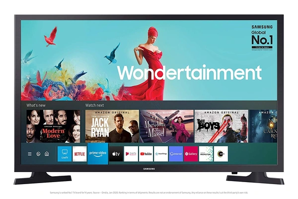 Samsung 80 cm (32 inches) Wondertainment Series HD Ready LED Smart TV UA32TE40AAKBXL (Titan Gray) - Free Scheduled Delivery
