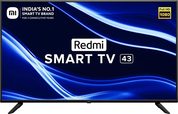 Redmi 108 cm (43 inches) Full HD Smart LED TV With Android 11 - Free Scheduled Delivery
