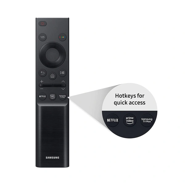 Samsung 108 cm (43 inches) Crystal 4K Series Ultra HD Smart LED TV UA43AUE60AKLXL (Black) - Free Scheduled Delivery