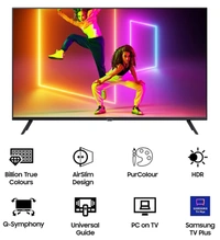 Samsung 125 cm (50 inches) Crystal 4K Series Ultra HD Smart LED TV UA50AUE60AKLXL (Black) - FREE Scheduled Delivery