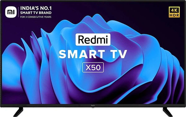 Redmi 126 cm (50 inches) 4K Ultra HD Android Smart LED TV X50 - FREE Scheduled Delivery