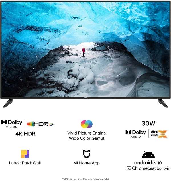 Redmi 126 cm (50 inches) 4K Ultra HD Android Smart LED TV X50 - FREE Scheduled Delivery