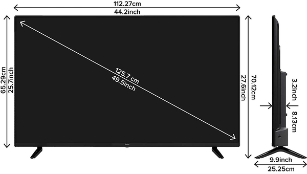 Redmi 126 cm (50 inches) 4K Ultra HD Android Smart LED TV X50 - FREE Scheduled Delivery