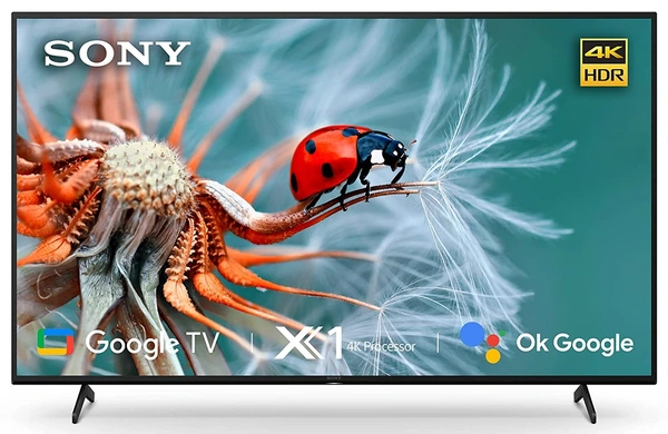 Sony Bravia 139 cm (55 inches) 4K Ultra HD Smart LED Google TV KD-55X74K (Black) (2022 Model) | with Alexa Compatibility - FREE Scheduled Delivery