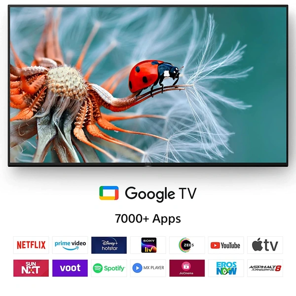Sony Bravia 139 cm (55 inches) 4K Ultra HD Smart LED Google TV KD-55X74K (Black) (2022 Model) | with Alexa Compatibility - FREE Scheduled Delivery