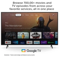 Sony Bravia 139 cm (55 inches) 4K Ultra HD Smart LED Google TV KD-55X74K (Black) (2022 Model) | with Alexa Compatibility - FREE Scheduled Delivery