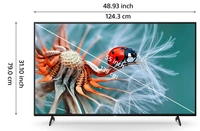 Sony Bravia 139 cm (55 inches) 4K Ultra HD Smart LED Google TV KD-55X74K (Black) (2022 Model) | with Alexa Compatibility - FREE Scheduled Delivery