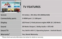 Mi 138.8 cm (55 Inches) 4K Ultra HD Android Smart LED TV 4X - FREE Scheduled Delivery