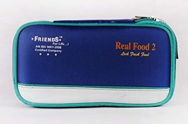 Friends Real Food Lunch Box Set of 2 Air Tight Containers - Hiranagar