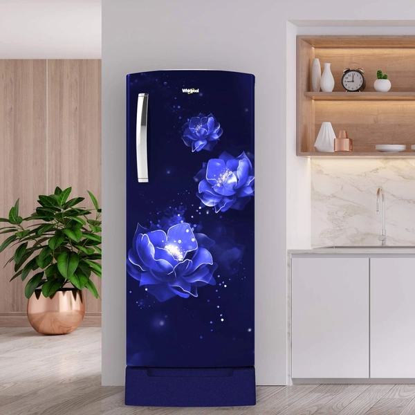 Whirlpool 215 L 5 Star Inverter Direct-Cool Single Door Refrigerator with Intellisense inverter technology(230 IMPRO ROY 5S INV SAPPHIRE ABYSS, Sapphire Abyss) - Credit & Debit Card Accepted, 3-5 Days