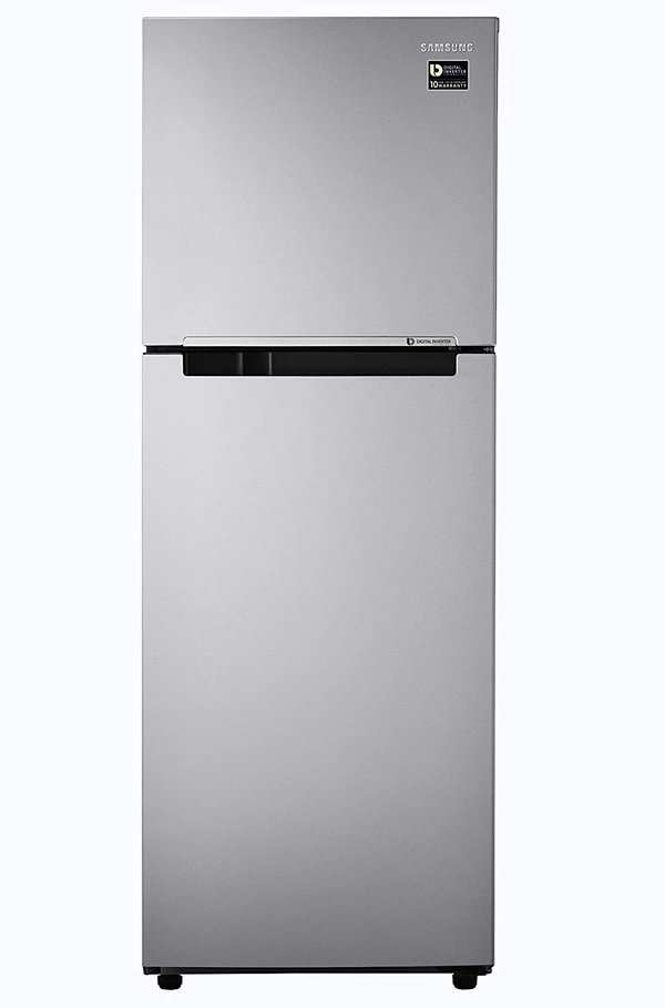 Samsung 253 L 2 Star Inverter Frost-Free Double Door Refrigerator (RT28A3032GS/HL, Gray Silver) - Credit & Debit Card Accepted, 3-5 Days