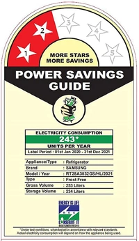 Samsung 253 L 2 Star Inverter Frost-Free Double Door Refrigerator (RT28A3032GS/HL, Gray Silver) - Credit & Debit Card Accepted, 3-5 Days