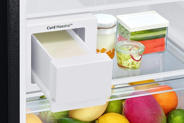 Samsung 220 L 4 Star Inverter Direct Cool Single Door Refrigerator (RR23A2J3XBZ/HL, Midnight Blossom Black, Digi-Touch Cool, Curd Maestro) - Credit & Debit Card Accepted, 3-5 Days