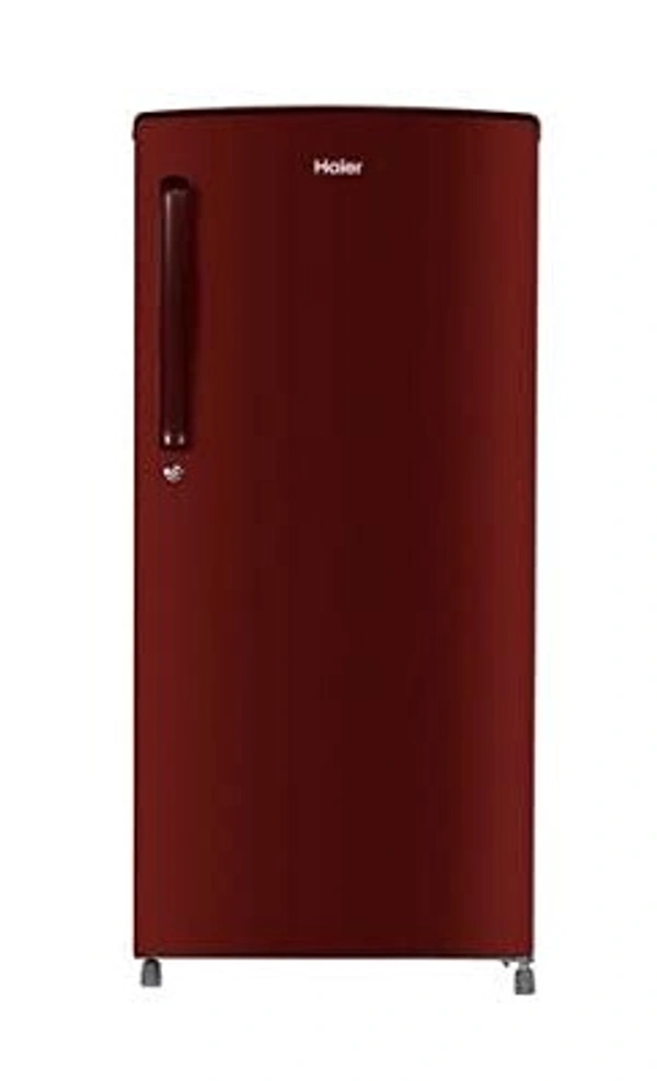 Haier 192 Litre 2 Star Direct Cool Standard Single Door Refrigerator (Maroon) - Credit & Debit Card Accepted, 3-5 Days