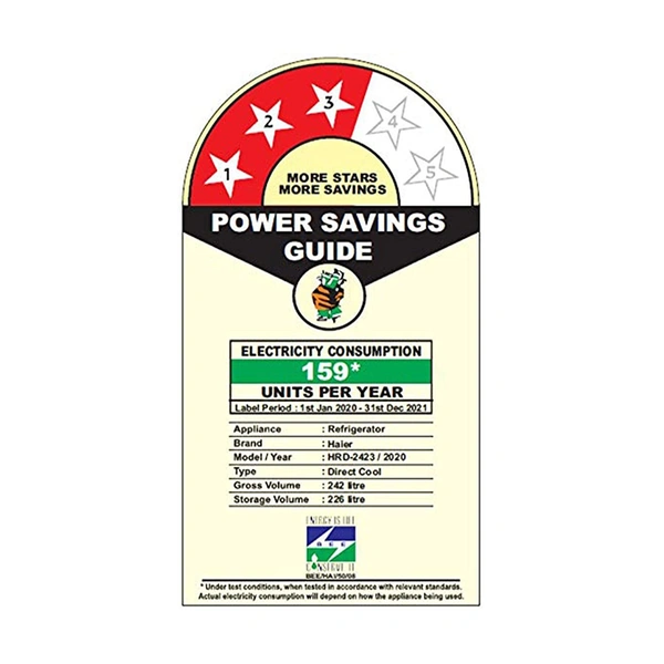 Haier 242 L 3 Star Inverter Direct-Cool Single Door Refrigerator (HED-24TKS, Black Brush line) - Credit & Debit Card Accepted, 3-5 Days