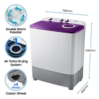 Samsung 6.0 Kg 5 Star Semi-Automatic Top Loading Washing Machine - Credit & Debit Card Accepted, 3-5 Days