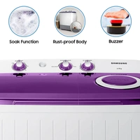 Samsung 6.0 Kg 5 Star Semi-Automatic Top Loading Washing Machine - Credit & Debit Card Accepted, 3-5 Days