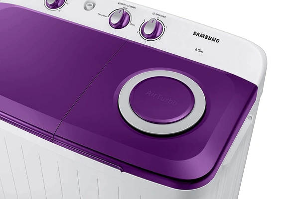Samsung 6.0 Kg 5 Star Semi-Automatic Top Loading Washing Machine - Credit & Debit Card Accepted, 3-5 Days