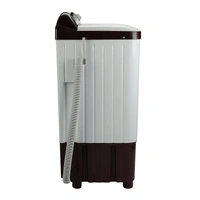 Haier 6.5 Kg Semi-Automatic Top Loading Washing Machine (HTW65-187BO, Burgundy) - Credit & Debit Card Accepted, 3-5 Days