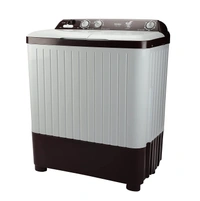 Haier 6.5 Kg Semi-Automatic Top Loading Washing Machine (HTW65-187BO, Burgundy) - Credit & Debit Card Accepted, 3-5 Days