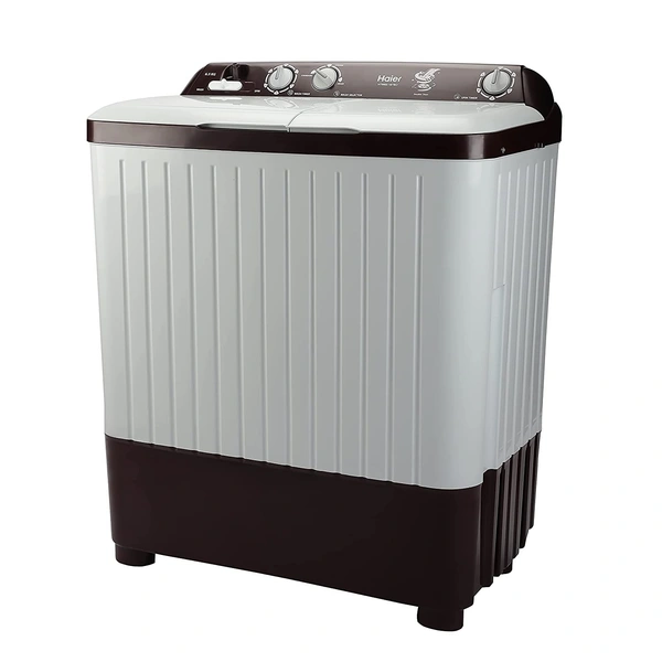 Haier 6.5 Kg Semi-Automatic Top Loading Washing Machine (HTW65-187BO, Burgundy) - Credit & Debit Card Accepted, 3-5 Days