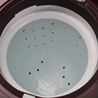 Haier 6.5 Kg Semi-Automatic Top Loading Washing Machine (HTW65-187BO, Burgundy) - Credit & Debit Card Accepted, 3-5 Days