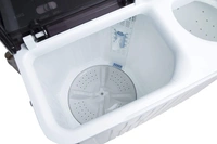 Haier 7 Kg Semi-Automatic Top Loading Washing Machine (HTW70-186S, Grey) - Credit & Debit Card Accepted, 3-5 Days