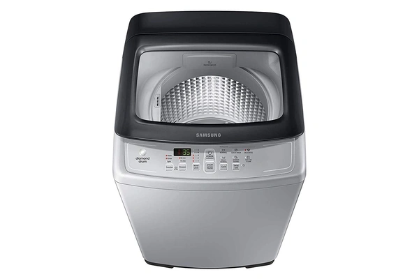 Samsung 6.5 kg Fully-Automatic Top Loading Washing Machine (WA65A4002VS/TL, Imperial Silver, Diamond Drum) - Credit & Debit Card Accepted, 3-5 Days