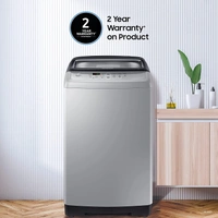 Samsung 6.5 kg Fully-Automatic Top Loading Washing Machine (WA65A4002VS/TL, Imperial Silver, Diamond Drum) - Credit & Debit Card Accepted, 3-5 Days