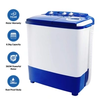 Panasonic 6.5 kg 5 Star Semi-Automatic Top Loading Washing Machine (NA-W65E5ARB, Blue, Powerful Motor) - Credit & Debit Card Accepted, 3-5 Days