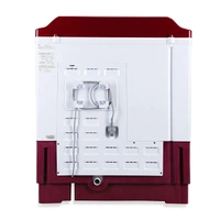 Godrej 7.2 Kg Semi-Automatic Top Loading Washing Machine (WS EDGE CLS 7.2 PN2 M WNRD, Wine Red) - Credit & Debit Card Accepted, 3-5 Days