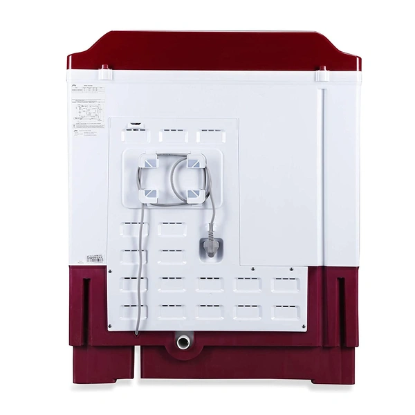 Godrej 7.2 Kg Semi-Automatic Top Loading Washing Machine (WS EDGE CLS 7.2 PN2 M WNRD, Wine Red) - Credit & Debit Card Accepted, 3-5 Days