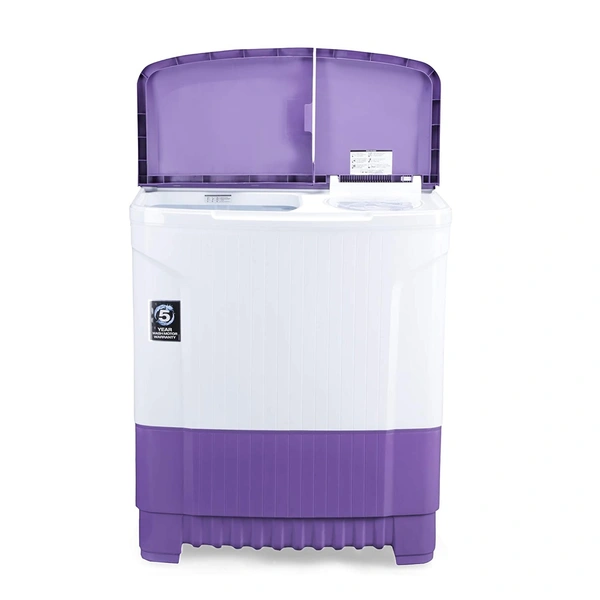 Godrej 7.5 Kg Semi-Automatic Top Loading Washing Machine (WS EDGE CLS 7.5 PN2 M ROPL, Royal Purple) - Credit & Debit Card Accepted, 3-5 Days