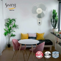 Havells Swing 400mm Wall Fan (Off White) - Hiranagar, Kathua Jatwal, 3-5 Days