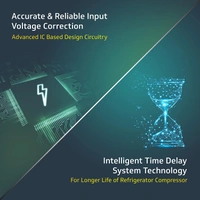 V-Guard Stabilizer VGSD 100 Supreme for Side by Side/ Double Door Refrigerator (300-600L) - Hiranagar, Kathua Jatwal, 3-5 Days