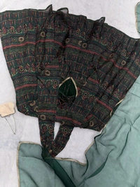 Anarkali Gown Jimmy Organza Silk  - L