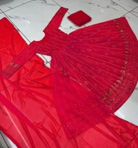 Anarkali Suit Heavy Fox Latest - M