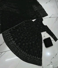 Anarkali Suit Heavy Fox Latest - L