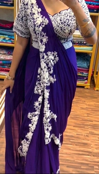 Ready To Wear Saree Embroidery Cording