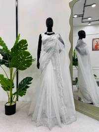 Heavy Organza Saree