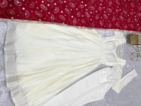 Pure Soft Vichitra Silk Fabric Fully Flair Kali Pattern And Canvas Patta With Duppta Set,pent Ready To Wear* - Xs