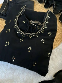 Party Wear Georgette Gown - M