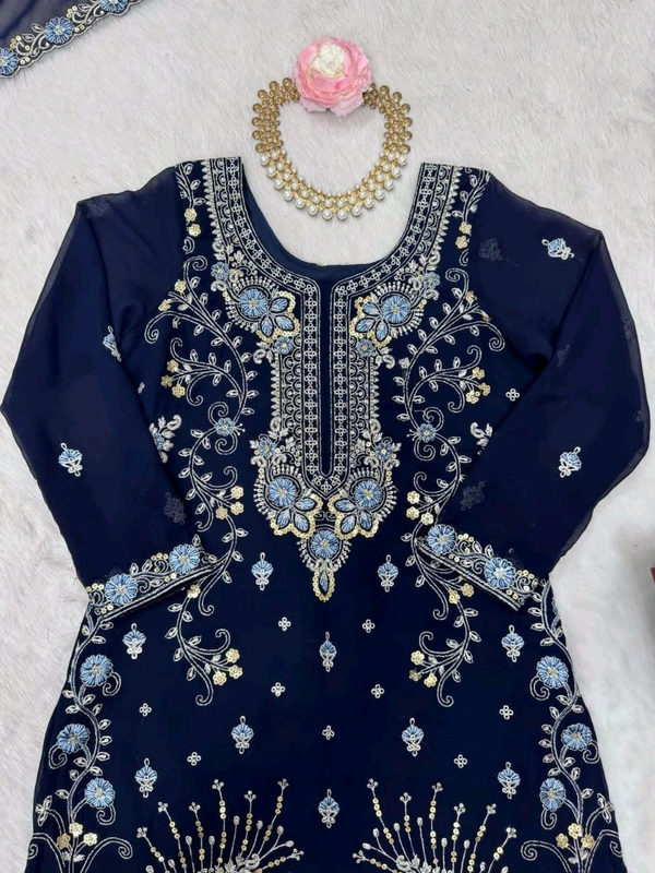 Fox Georgette Suit Special 2025 - Xxl