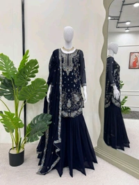 Fox Georgette Suit Special 2025 - Xxl