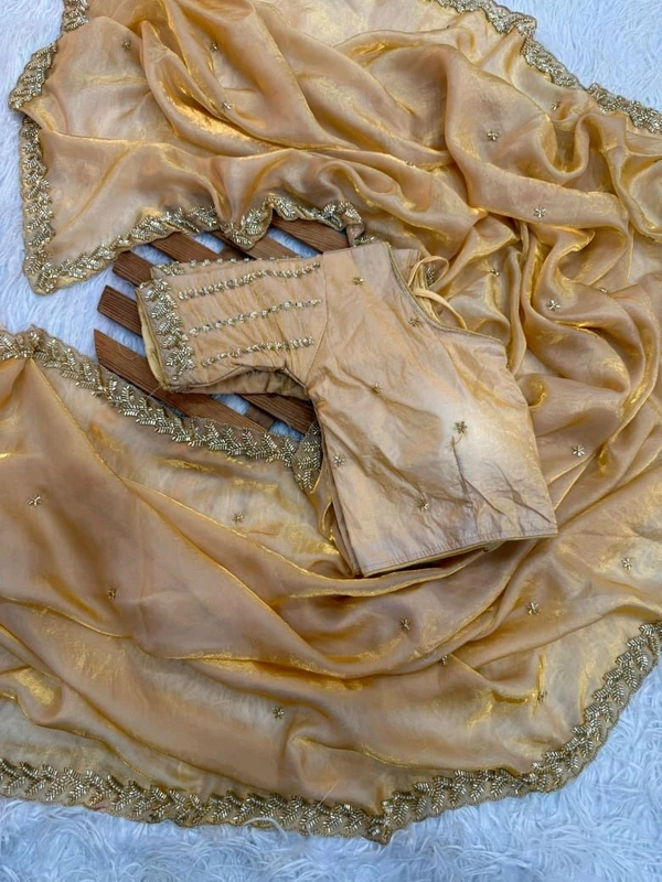 Unveil elegance with our *Handwork Fancy Saree Collection*!