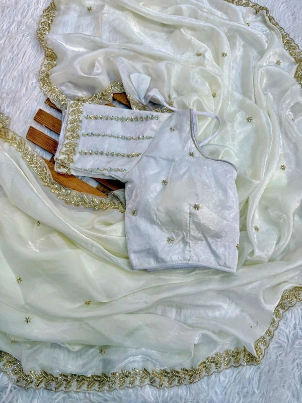 Unveil elegance with our *Handwork Fancy Saree Collection*!