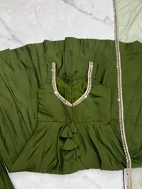 Upcoming Festivities And Weddings Which Provides You More Comfort And Style*
*Pure Romansilk Chanderi Fabric Fully Flair - M-38